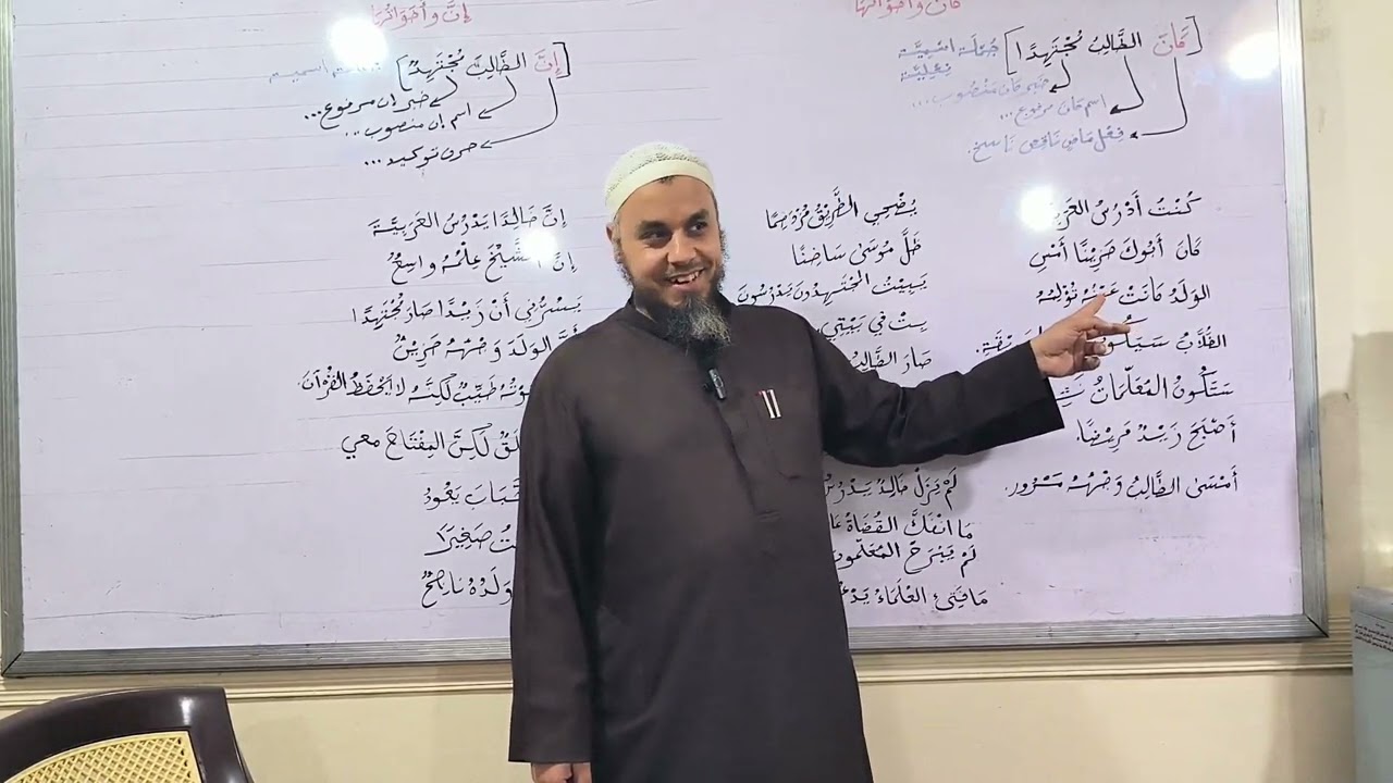 شرح الآجرومية (14): كان وأخواتها- إن وأخواتها.