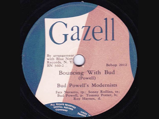 Watch Bud Powell's Modernists - Bouncing With Bud - 1949 on YouTube Watch Bud Powell's Modernists - Bouncing With Bud - 1949 on YouTube