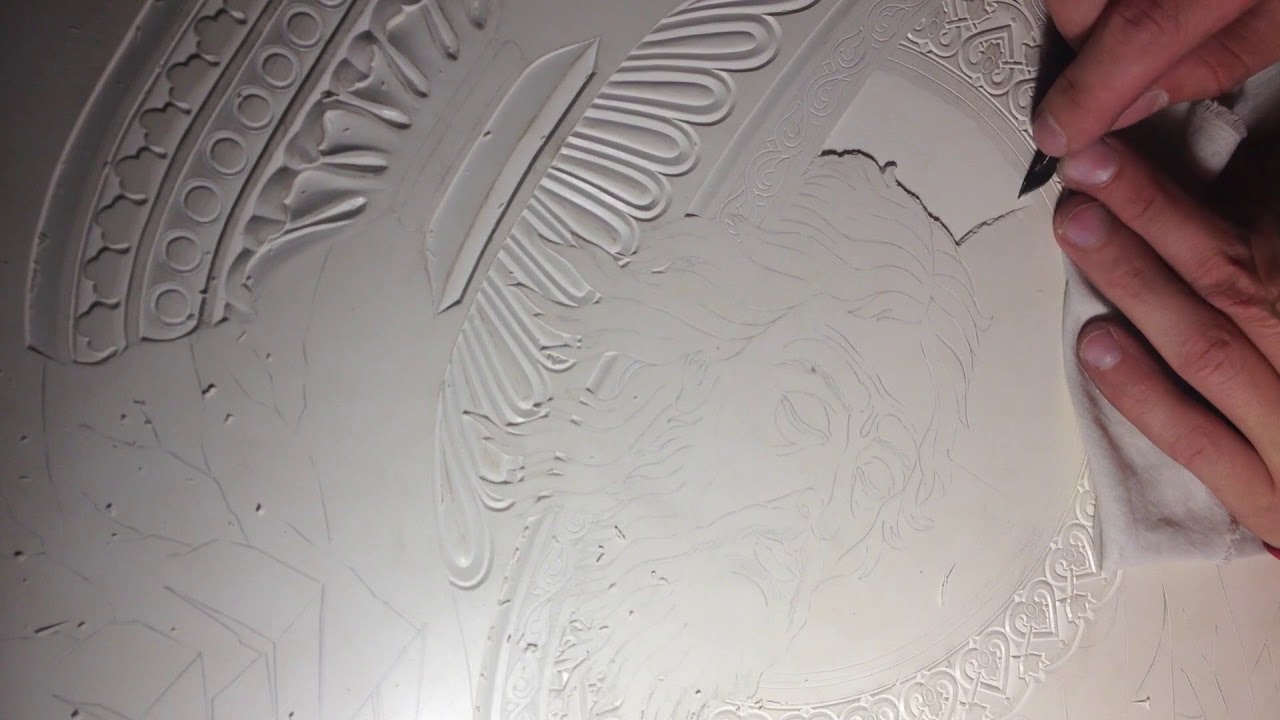 Мастер Класс по Резьбе Нимба по Левкасу Технология Создания Иконы Курс ...