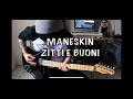 Maneskin  zitti e buoni guitar cover fender american professional telecaster deluxe shawbucker