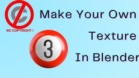 Making The Billiard Ball Texture In Blender For Our Platformer Game