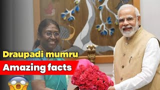 Draupadi murmu amazing facts 😲 | Draupadi murmu | #shorts #facts #presidentelection2022 #president