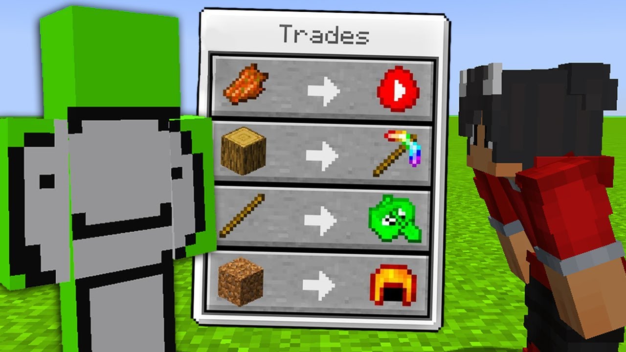 Jeg Kan Trade OP ting Med YouTubere I Minecraft!