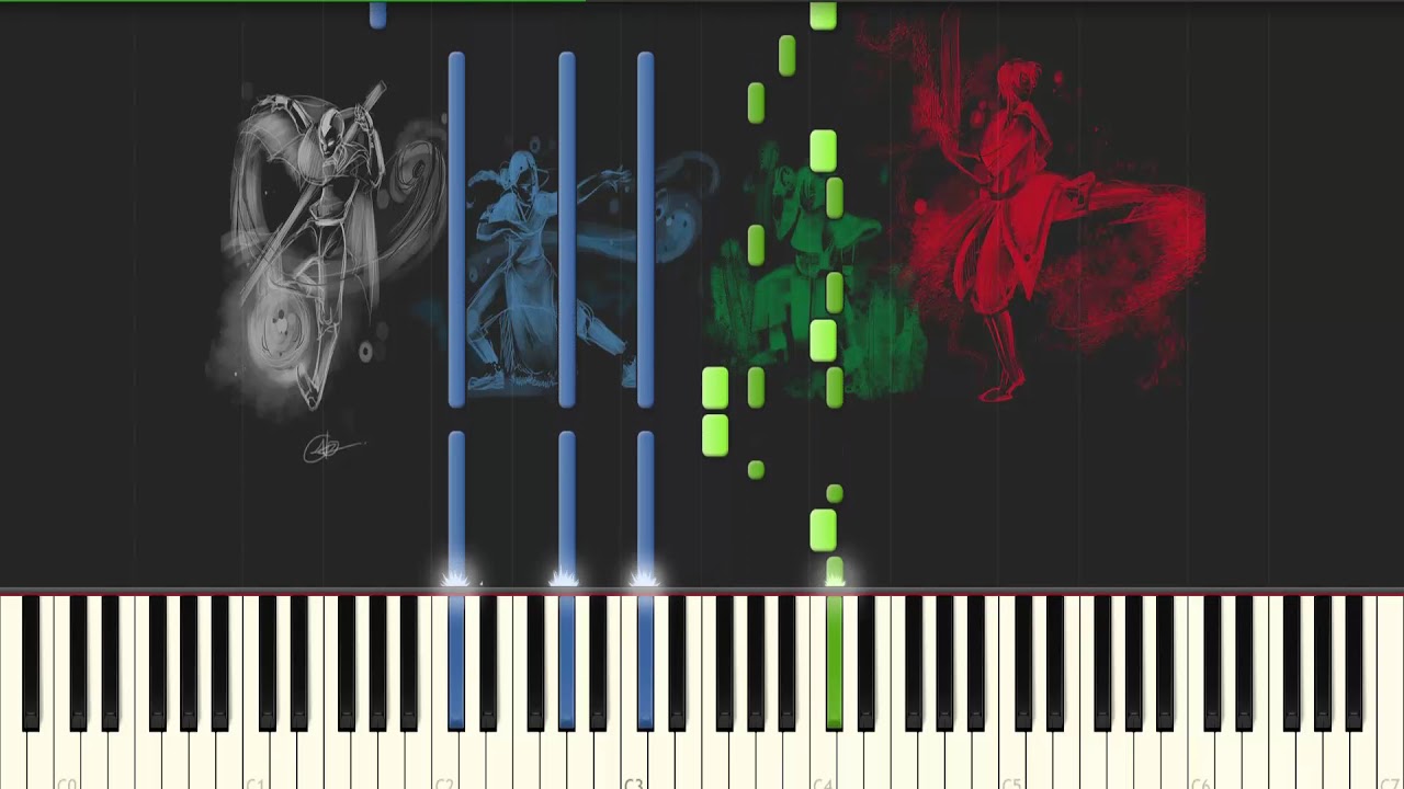 MEDLEY - Avatar: The Last Airbender - Piano tutorial (Synthesia)