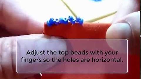 Three Bead Picot Edging