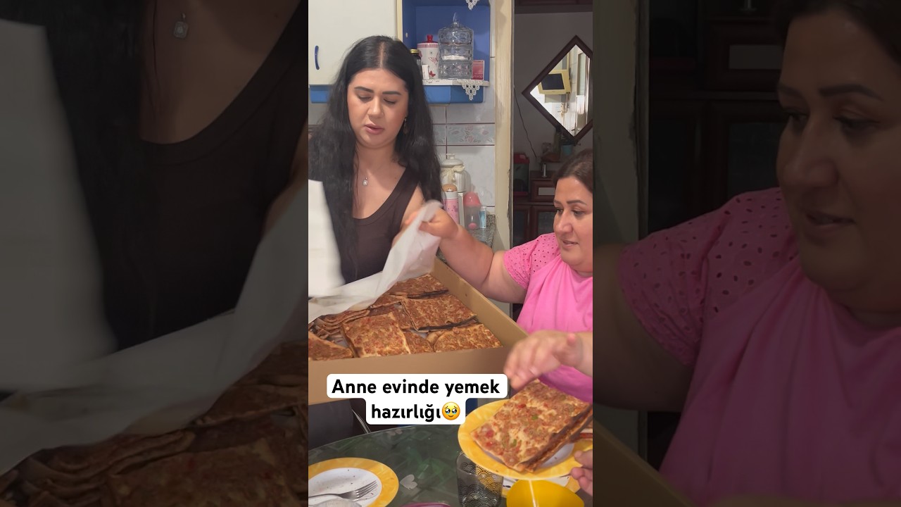 Anne evinde yemek #vlog #shortvideo #tarif #tavsiye #anneevi #pide #buzluk