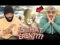 IS THAT EREN???.. NEW YORKERS React To ATTACK ON TITAN 😲| S1E7