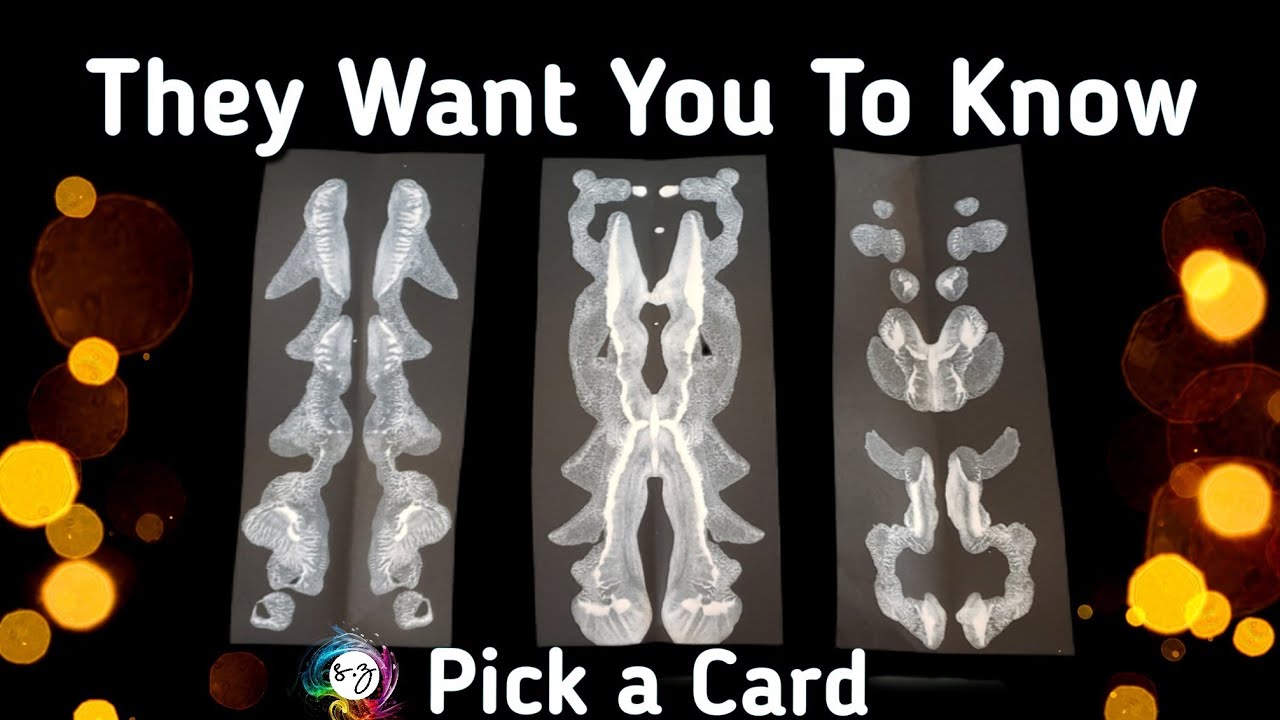 Ink has IMPORTANT Messages from Your Spirit Guides ☆ Pick a Card☆ Inkblot Oracle reading