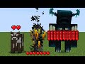 minecraft mob health comparison