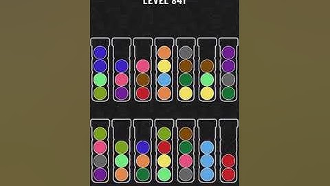 【Ball Sort Puzzle】Level.841