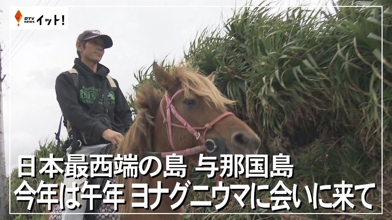Yonaguni Island, Japan's westernmost island. This year is the Year