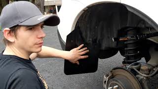 2013-2018 Suabru Forester Mudflap Install