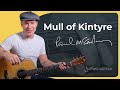 Mull of Kintyre by Paul McCartney | Easy Guitar Lesson