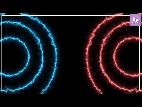 Epic Lights Animation in After Effects Tutorial ( Saber Plugin )