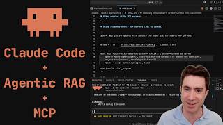 Claude Code + Agentic RAG + MCP in action in one video