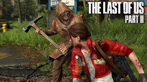 The Last of Us Part 2 PC - Aggressive Stealth Kills & Brutal Combat Gameplay in Ultra Wide