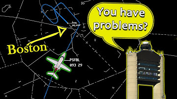 Pilot has Difficulties to follow ATC instructions at Boston