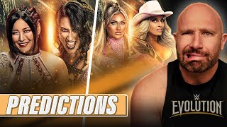 My WWE Evolution 2025 PREDICTIONS