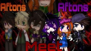 My Aftons meet @Gacha_Kimmeh's Aftons||COLLAB||FNAF||AFTONFAMILY||Enjoy qwp 