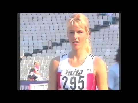 7579 World Track and Field 1997 Long Jump Women Susan Tiedtke
