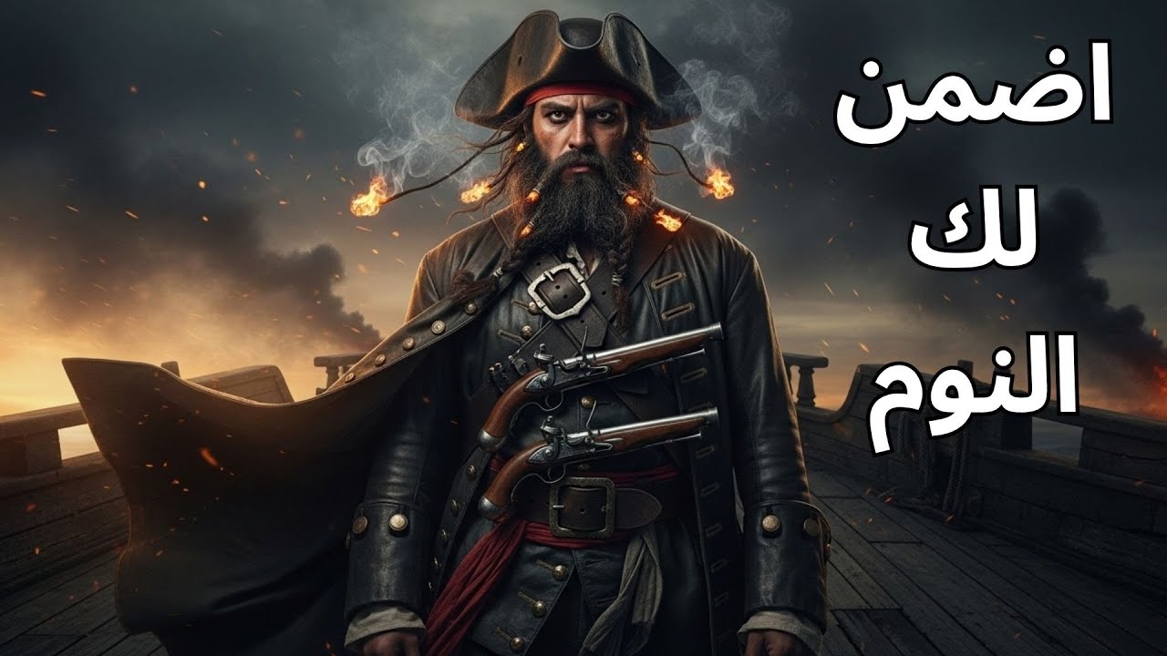 اللحية السوداء: أخطر قرصان في التاريخ | الحكاية الحقيقية التي أرعبت البحار وثائقي للنوم