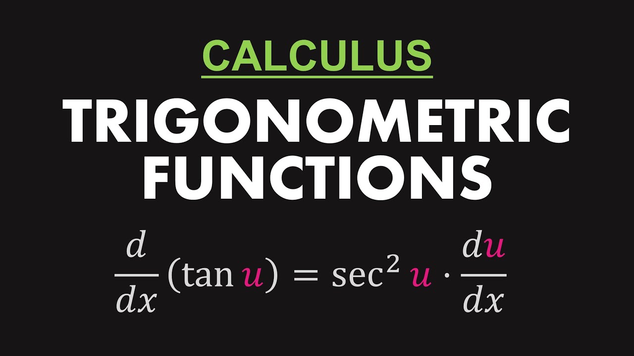 Derivatives of Trigonometric Functions | Calculus (🇵🇭 Tagalog 🇵🇭) - YouTube