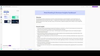 Build a Hotel Booking and Revenue Insights Dashboard in 2 Minutes with AI - Bricks Tutorial