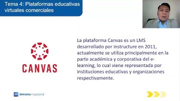 Implementación de aulas virtuales con Moodle: V4 Plataformas virtuales comerciales