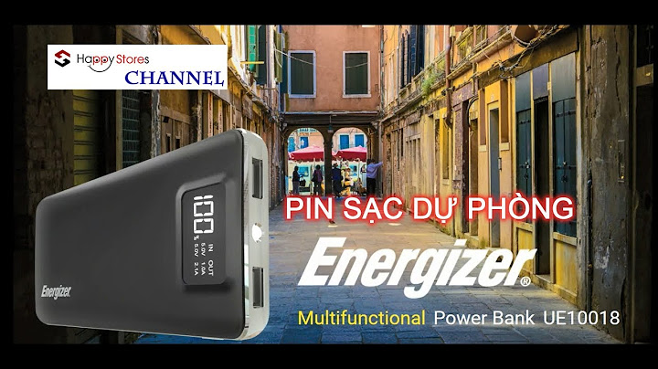 Đánh giá pin sạc dự phòng energizer ue10022 năm 2024