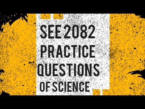 SEE 2082 practice questions of science #see #science10th # ...