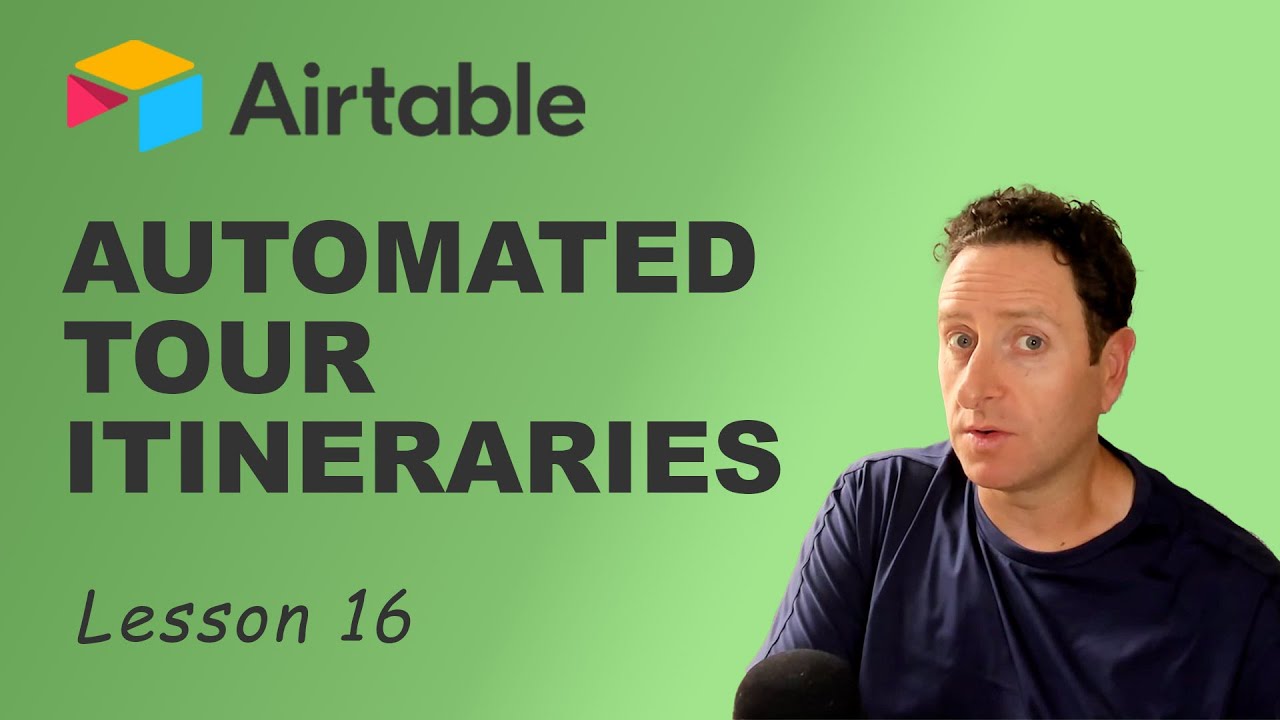 Airtable for Music: Create automated tour itineraries