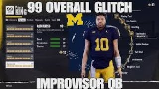 *WORKING*99 OVERALL GLITCH IN ROAD TO GLORY NCAA 25!!