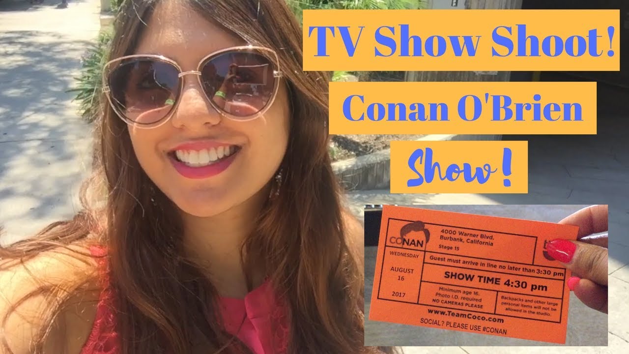 Attending the LIVE TAPING of a Conan O'Brien Show | Los Angeles | Nakhrebaaz