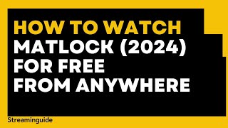 How to watch Matlock 2024 for free screenshot 2