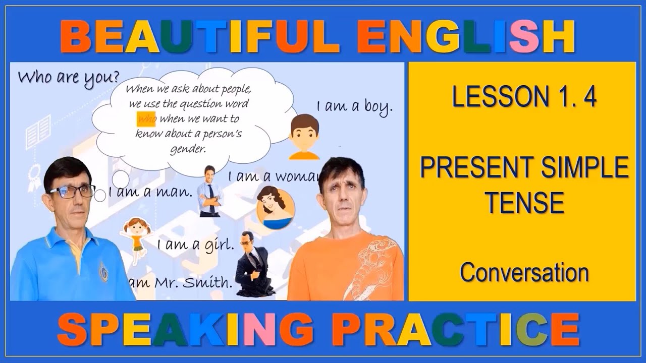 Grammar Tenses Lesson 1. Present Simple. Conversation - YouTube