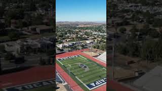 Yucaipa High School Football Stadium #yucaipa #yucaipahighschool #yucaipafootball #thiunderbirds