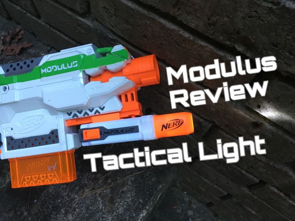 Kronisk Etablering Stå på ski Honest Review: Nerf Modulus Tactical Light - YouTube