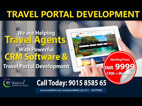 Web Design, Travel Portal Development, Travel API Integration, eWeblink Technology - video from eWeblink