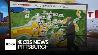 KDKA-TV Evening Forecast