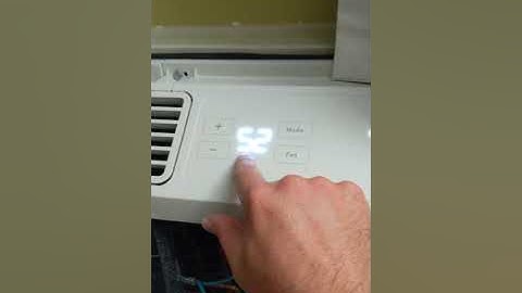 GE Zoneline override hotel AC hack