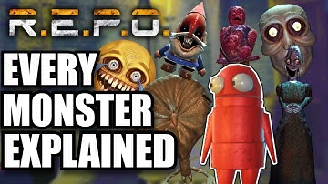 ALL R.E.P.O. MONSTERS EXPLAINED │ TIPS + TRICKS