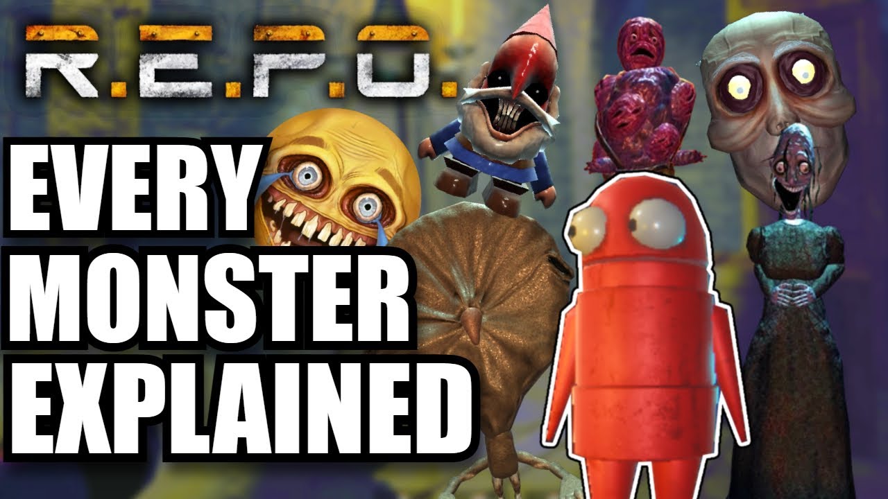 ALL R.E.P.O. MONSTERS EXPLAINED │ TIPS + TRICKS
