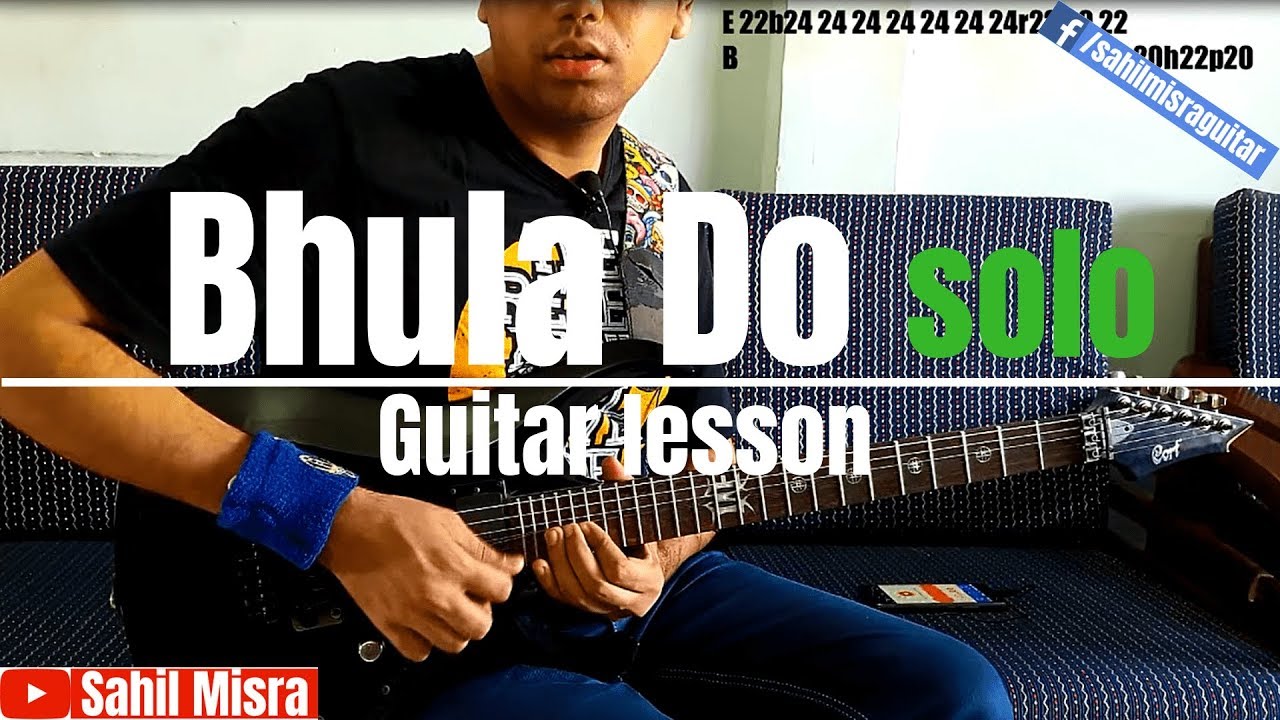 Raeth | Bhula Do Guitar Solo | Guitar Lesson