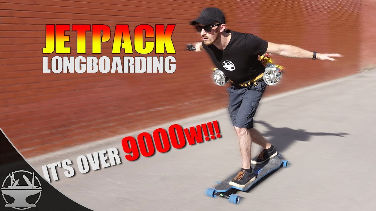 jet powered longboard youtube