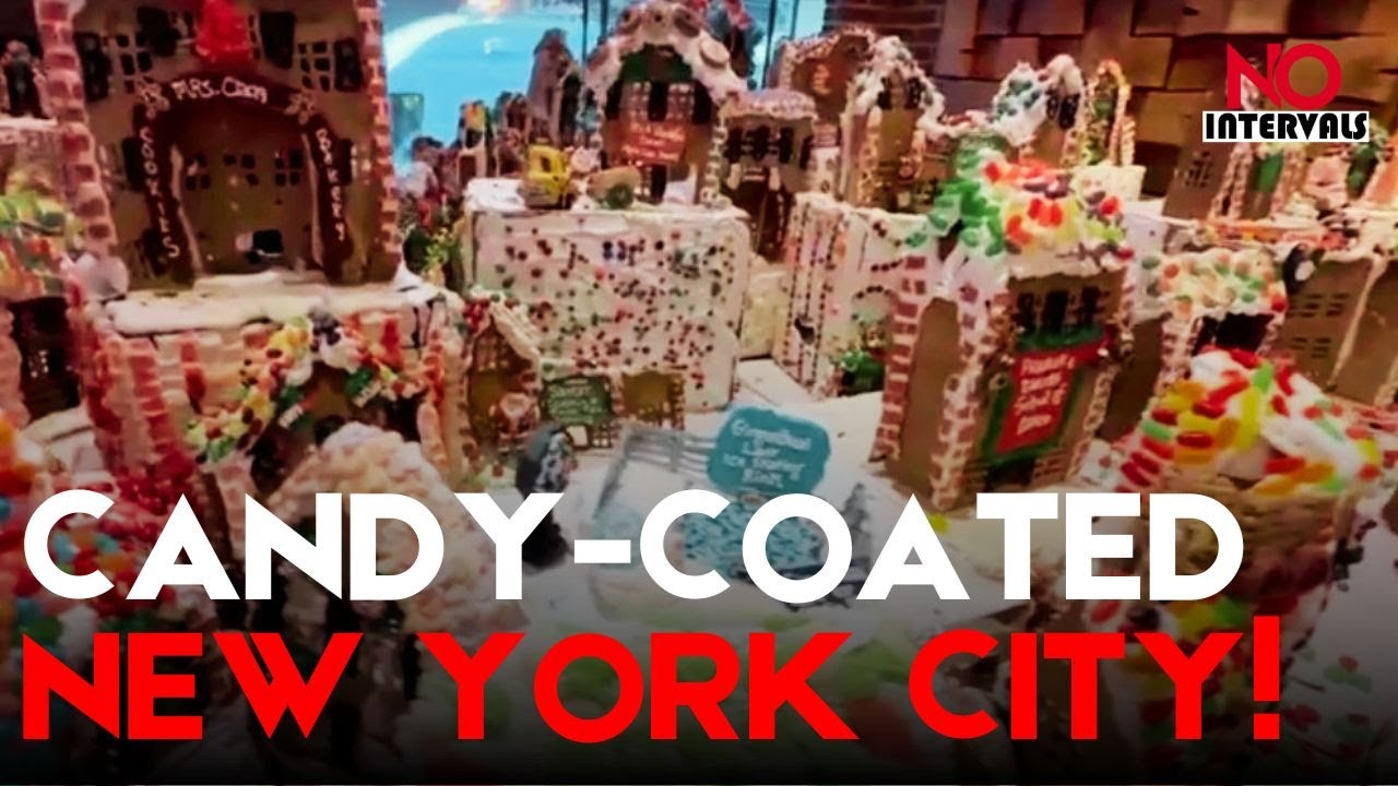 В Нью-Йорке открывается «Пряничная улочка» с 755 сладкими творениями | Новости развлечений | Без ...