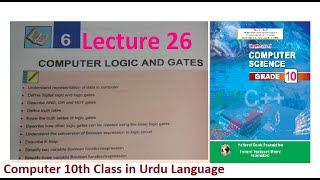 26. Computer Logic and Gates Chapter 6, Logic Gates, Truth Tables, Boolean Function & Expression screenshot 4