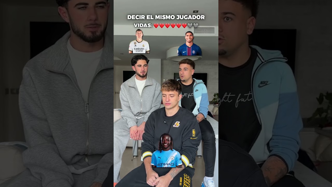 ¡Di el mismo jugador en solo 8 intentos! *Es MUY DIFÍCIL* (Parte 4) #shorts #futbol