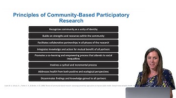Community-based Participatory Research and Stakeholder Engagement in Implementation Science