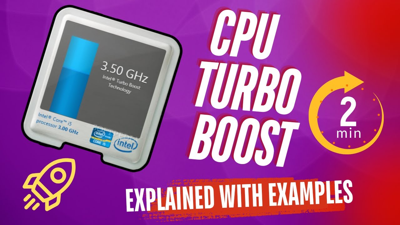 CPU Turbo Boost Explained with Examples for Beginners Under in 2 ...