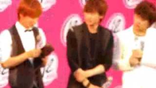 [Fancam] 20090926 12plus donation event with LT, HJ, SM at SiamDis (3/5)